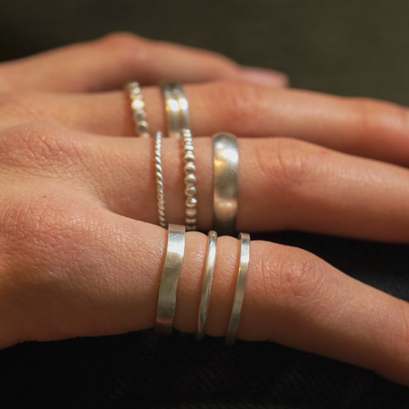 Stacker Collection, Sterling Silver, Individual or Set