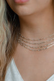 Paper clip chain Sterling Silver, Layering Necklaces, Stacking Necklaces, Small N Simple Jewelry, SNS