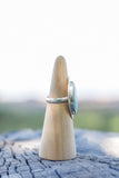 Marquise Larimar Ring - Size 8