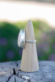 Organic Scolecite Ring - Size 7