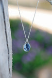 Oval Dendrite Agate Necklace