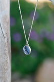 Oval Dendrite Agate Necklace