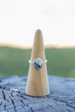 Oval Dendrite Agate Ring - Size 9.5