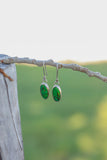 Green Mohave Turquoise Earrings