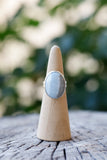 Blue Opal Ring - Size 7.5