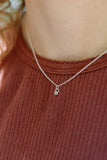 Dainty Round Labradorite Necklace