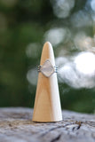 Triple Mother of Pearl Ring - Size 7
