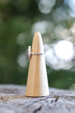 Teardrop Botswana Agate Ring - Size 6
