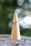Petite Rhodochrosite Ring - Size 6