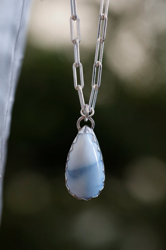 Blue Opal Necklace