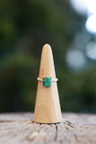 Turquoise Rope Band Ring - Size 8.5