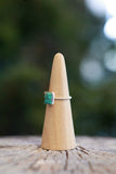 Turquoise Rope Band Ring - Size 8.5