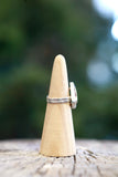 Pepper Jasper Single Split Ring - Size 8.5