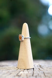 Freeform Citrine Ring - Size 5