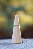 Dainty Lavender Mother of Pearl Ring - Size 5.5