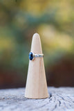 Small Oval Pietersite Ring - Size 5.5