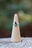 Triangular Turquoise Ring - Size 6