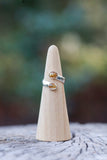 Rutile Quartz Wrap Ring - Size 6.5