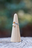 Rutile Quartz Wrap Ring - Size 6.5