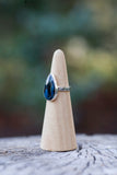 Teardrop Pietersite Ring - Size 6.5