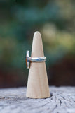 Statement Oval Pietersite Ring - Size 8