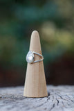 Teardrop Mother of Pearl Ring - Size 9