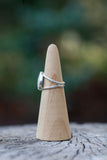 Teardrop Mother of Pearl Ring - Size 9