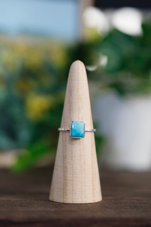 Sleeping Beauty Turquoise Ring - Size 9.5